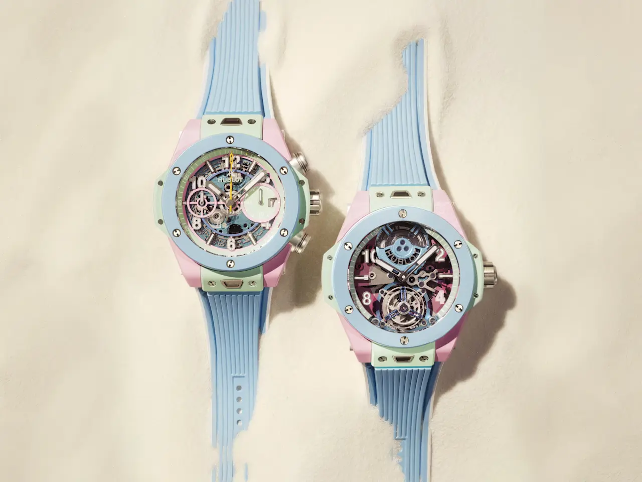 HUBLOT - BIG BANG MULTI-COLORED CERAMIC 42MM AND 44MM