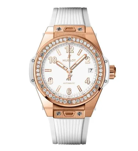 Big Bang One Click King Gold White Diamonds