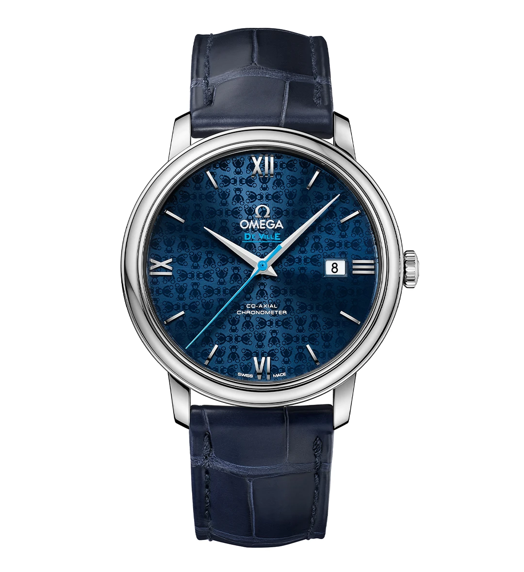 De Ville Prestige Co-Axial 40mm Blue Case