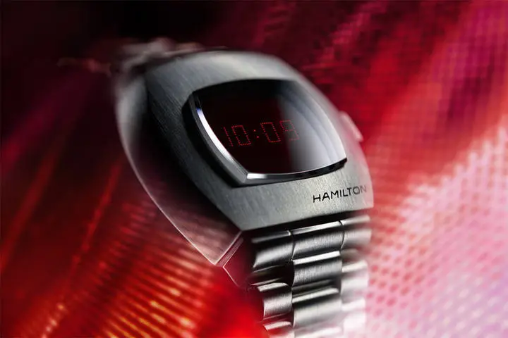  The Hamilton Pulsar  stainless steel