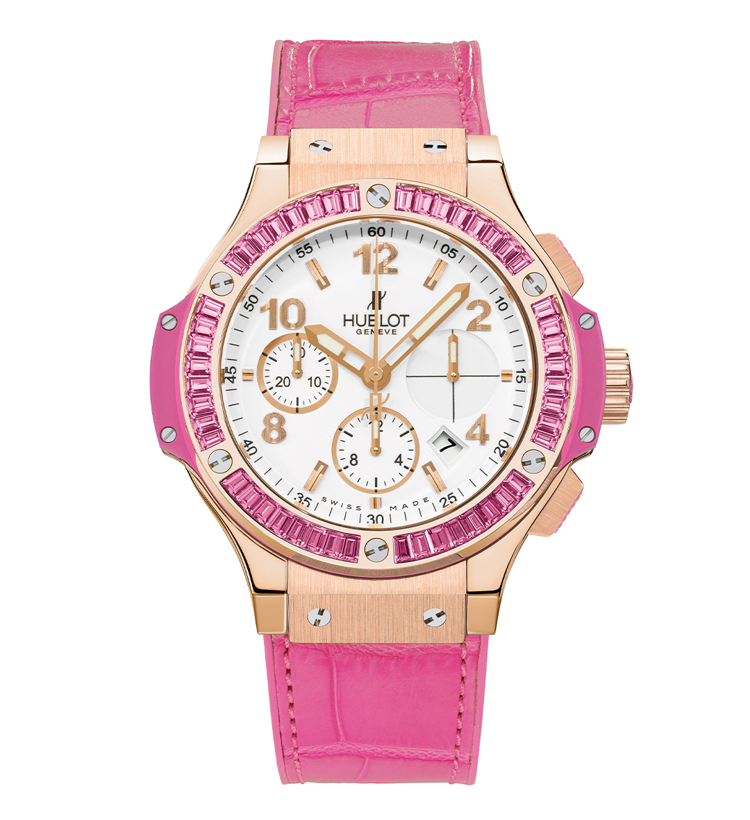 ウブロ HUBLOT ビッグバン トゥッティフルッティ ローズ 361 SP 6010 LR 1933 ピンクサファイヤベゼル Tutti Frutti Rose 90315914 HUBLOT ビッグバン トゥッティフルッティ ローズ 361 SP 6010 LR 1933