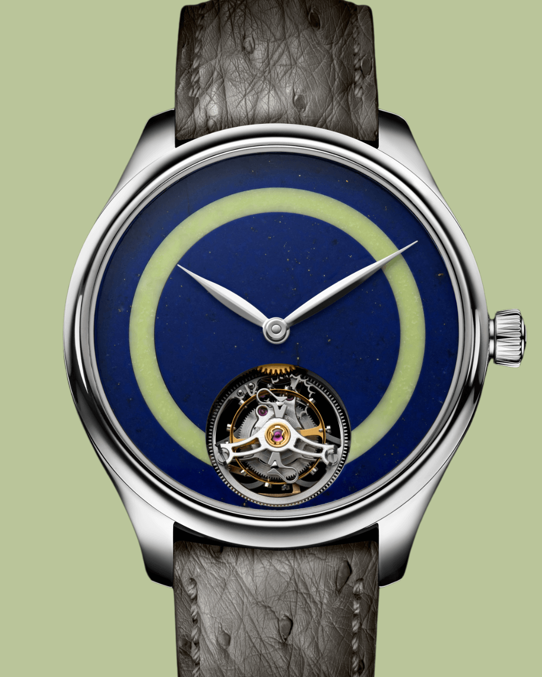 HMoser 1805-1205 Endeavour Tourbillon ST LapizLazuli LemonChrysoprase Pop-Art 1D