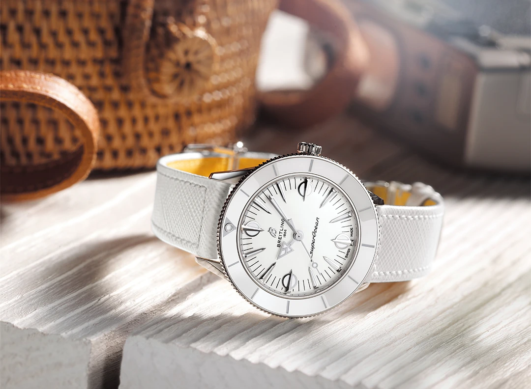 Breitling’s Superocean Heritage ’57 Pastel Paradise Capsule Collection