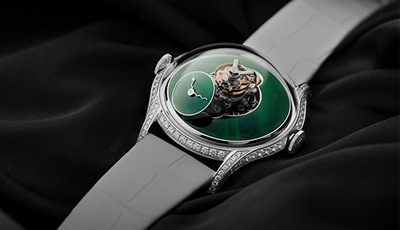 MB&F Legacy Machine FlyingT Malachite