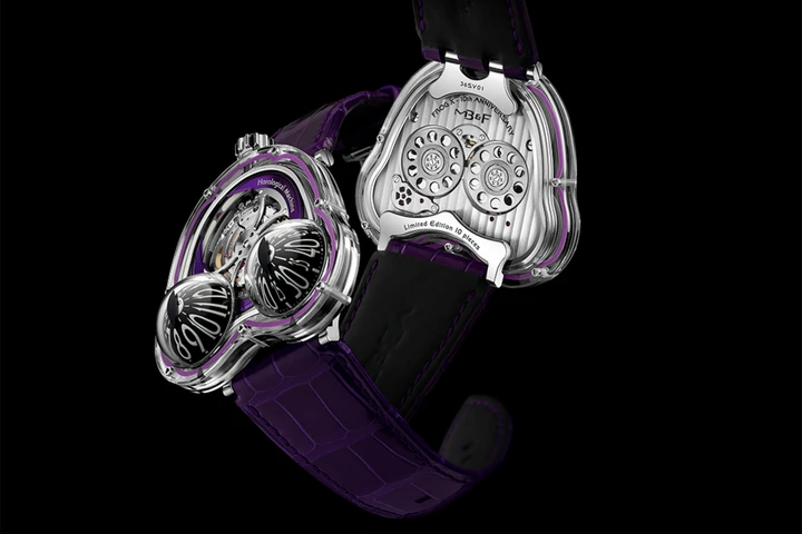 MB&F Horological Machine N°3 ‘Frog X' purple