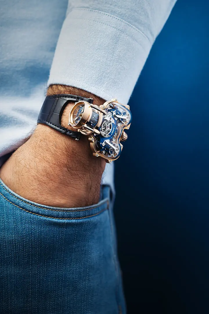 MB&F Horological Machine N°9 ‘Sapphire Vision’