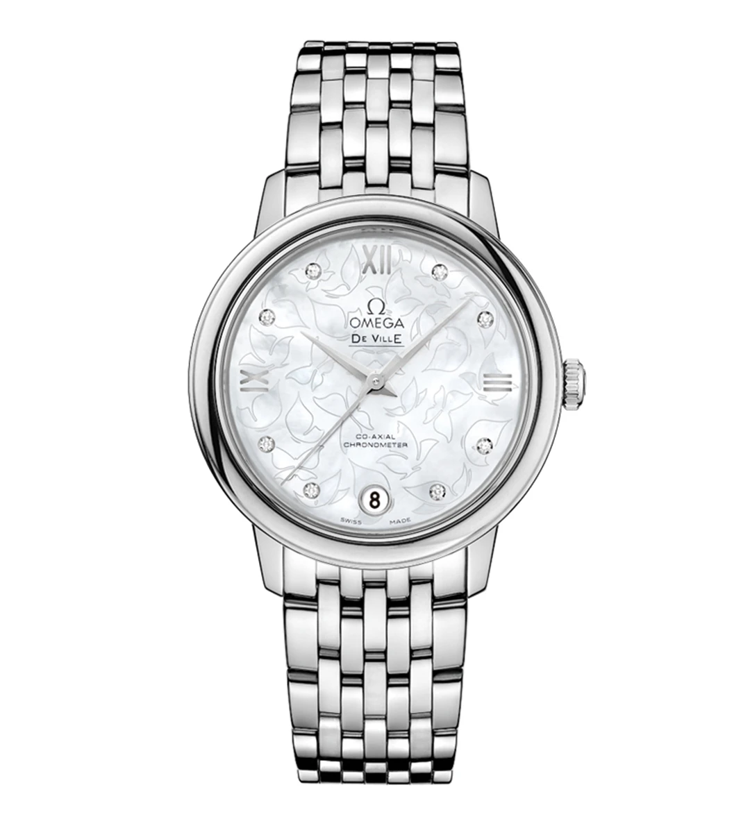 De Ville Prestige Co-Axial 33mm Mother of Pearl