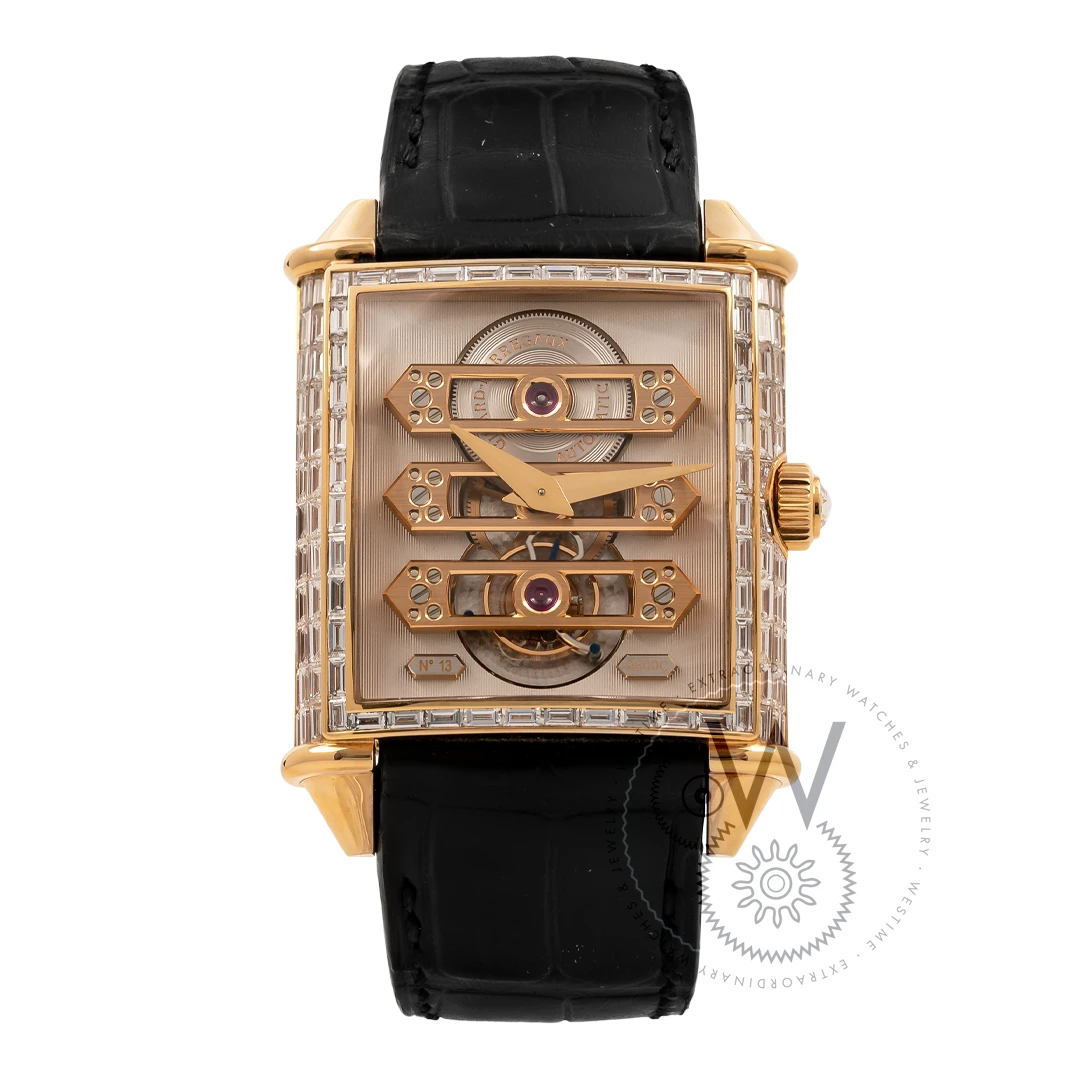 Vintage 1945 Tourbillon with Three Gold Bridges