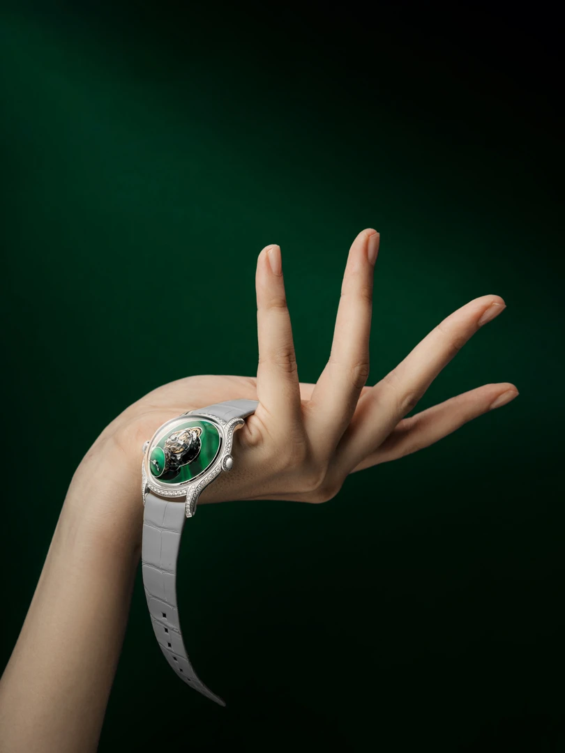 MB&F Legacy Machine FlyingT Malachite