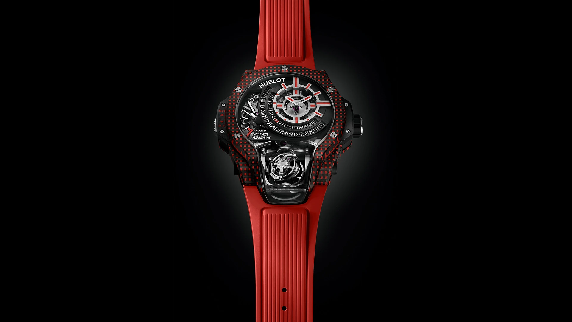 MP-09: New Coloured 3D Carbon and Its Tourbillon Bi-Axis