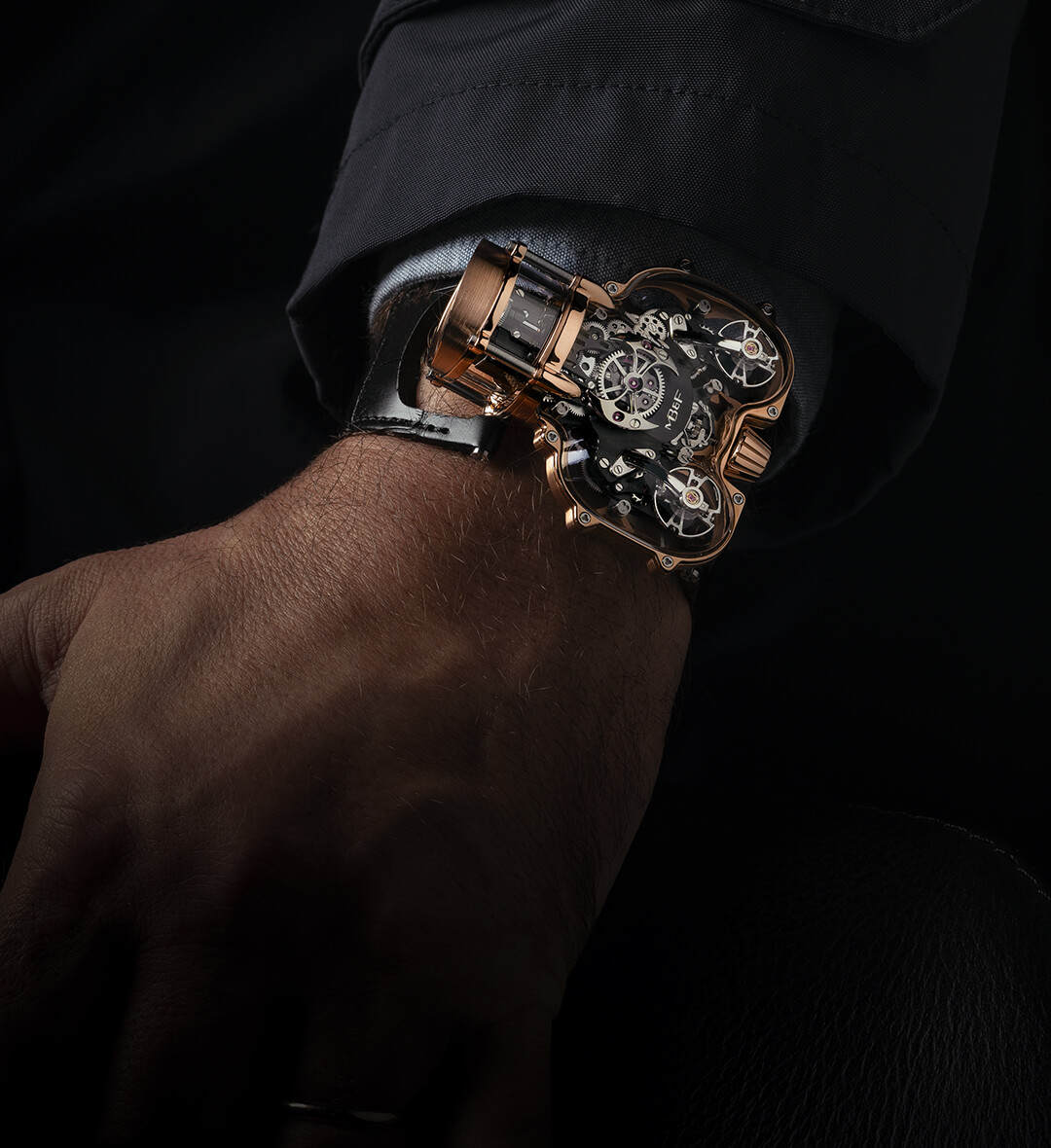 MB&F HM9 'Sapphire Vision' RG Black