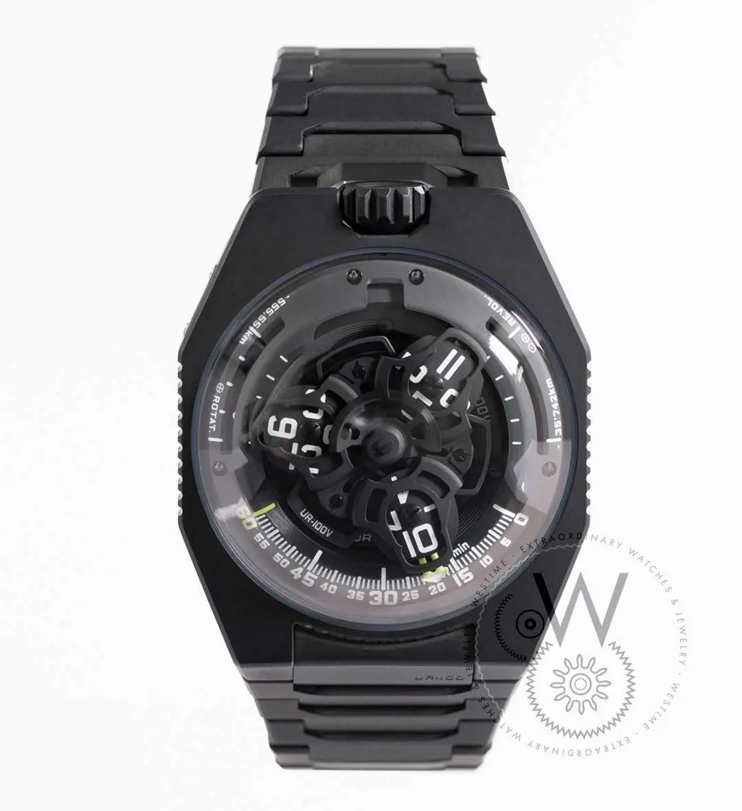 Urwerk UR-100 Full Titanium Jacket 41mm Black