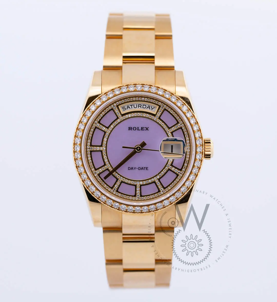 Day-Date 36 Yellow Gold Lavender Jade Dial