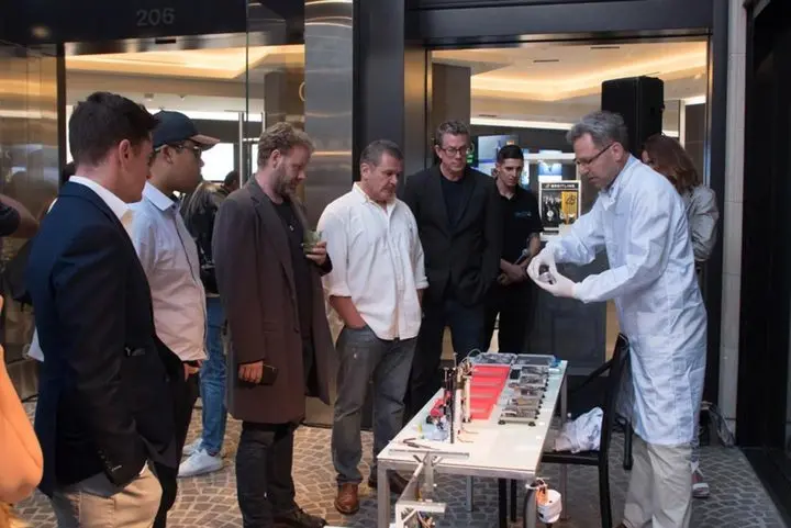 HYT celebrates Liquid Time at Westime