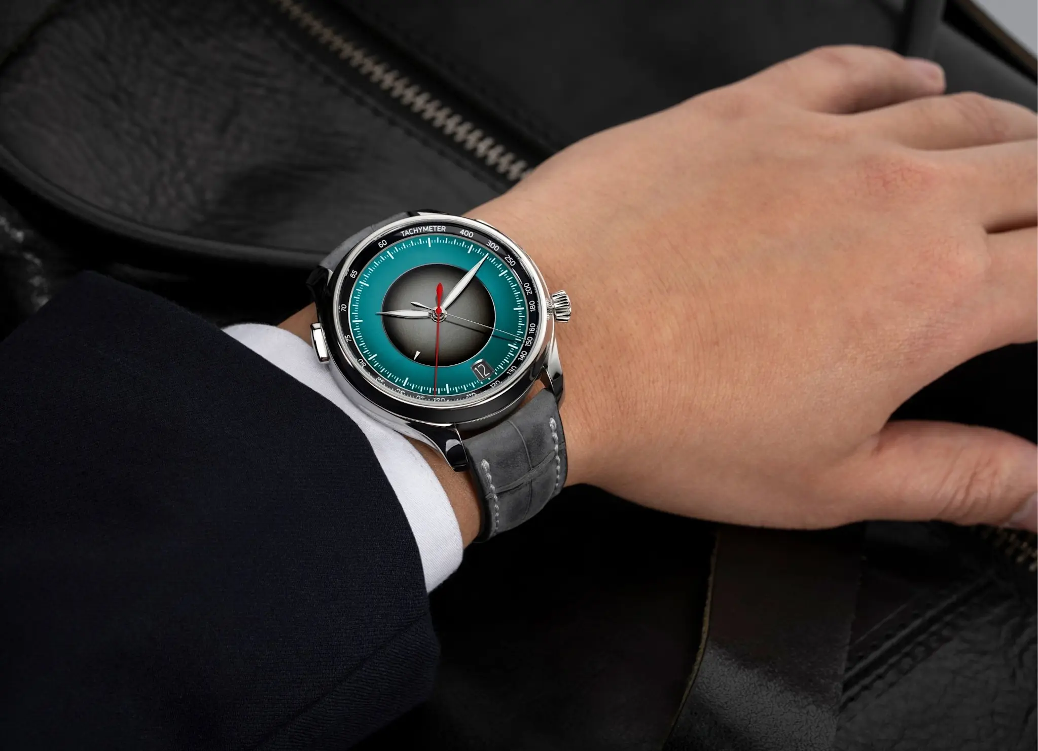 H. Moser-s Endeavour Flyback Chronograph Dual Time Date (2)