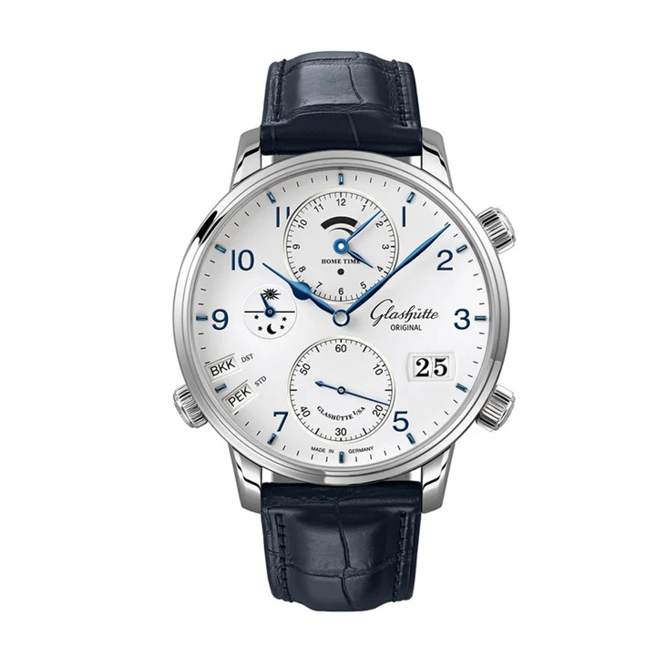  Senator Cosmopolite: Minimalist World Traveler by Glashütte