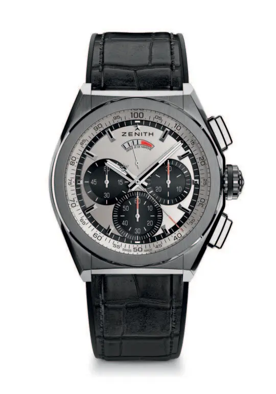 El Primero Defy 21 Titanium Open Dial Black Subdials