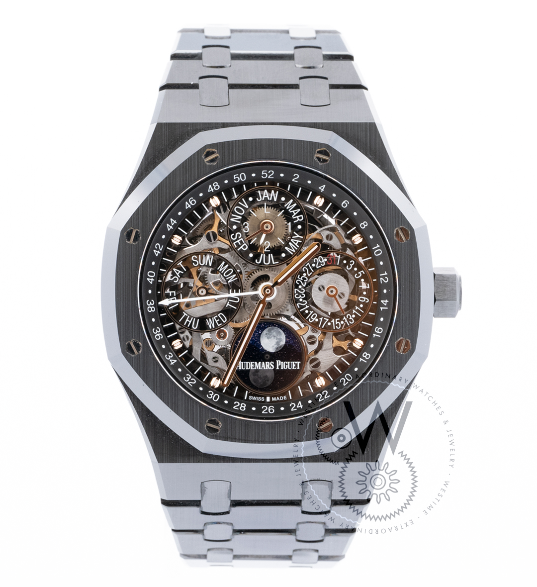 Audemars Piguet Royal Oak Perpetual Calendar Openworked 41mm Black