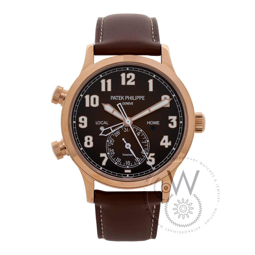 Patek Philippe Calatrava Pilot Travel Time “Tiffany”