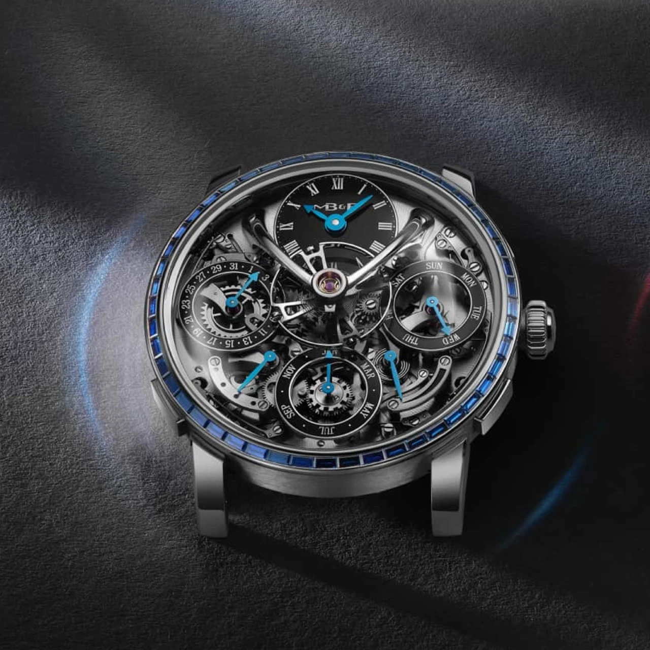 Legacy Machine Perpetual Chromatic Blue Sapphire Edition - 1