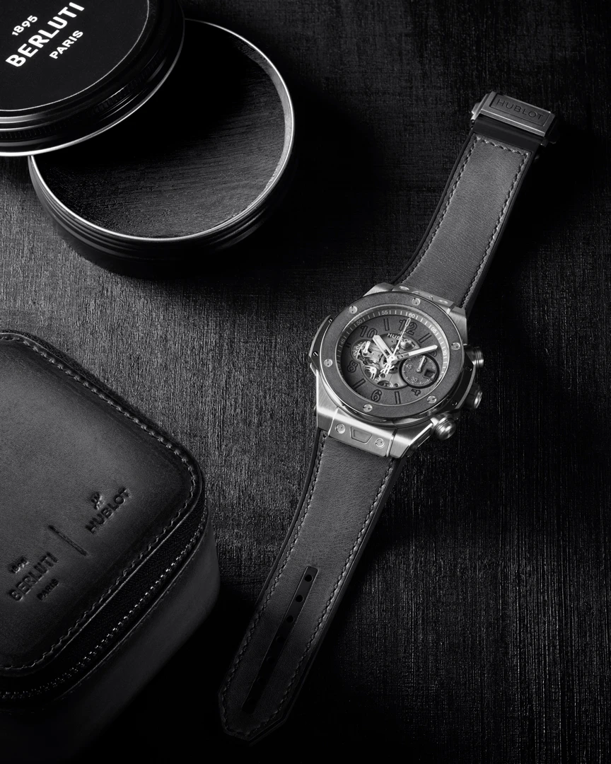 Hublot and Berluti: Big Bang Unico Berluti Aluminio