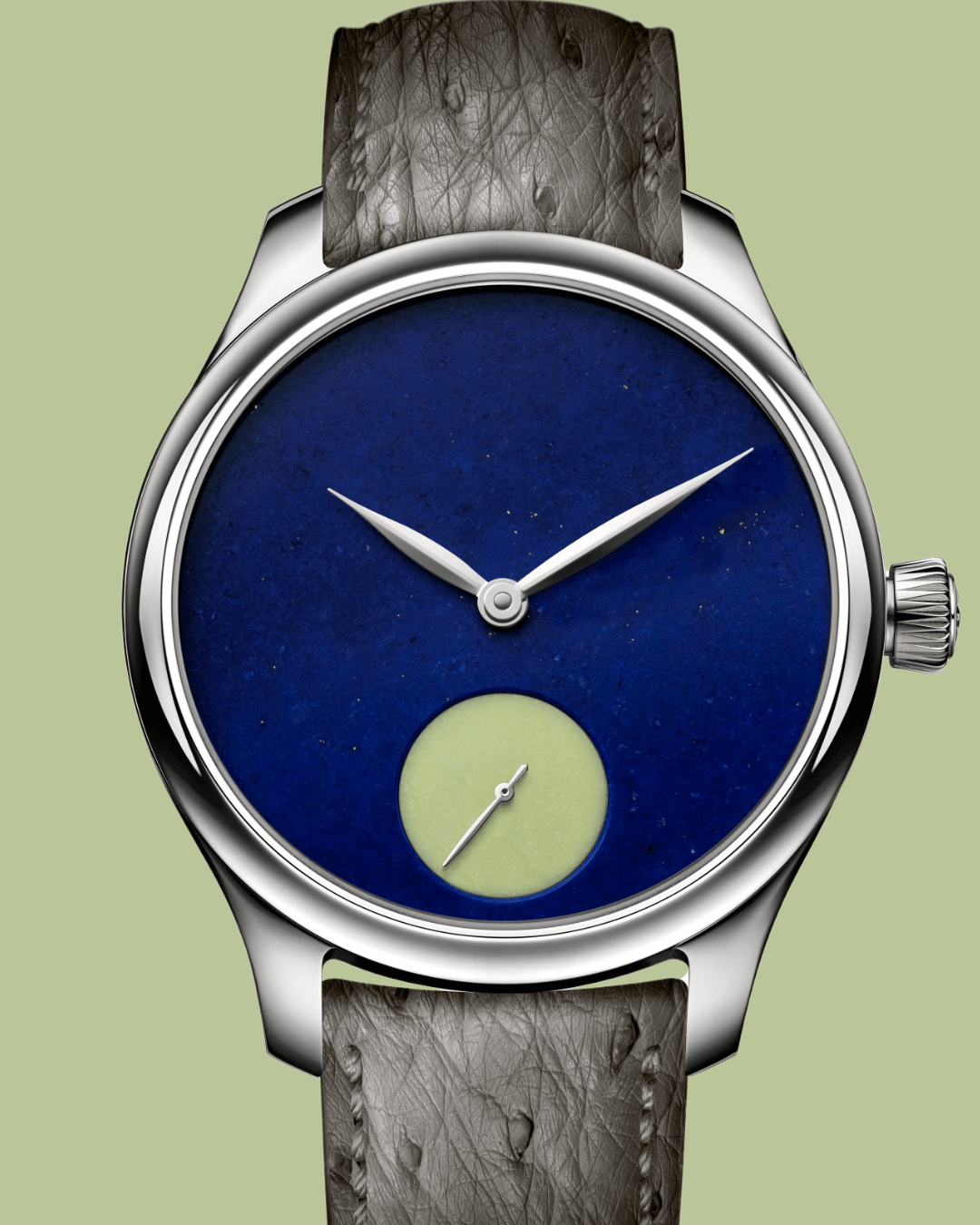 HMoser 1202-1204 Endeavour Small Seconds ST LapizLazuli LemonChrysoprase Pop-Art 1B
