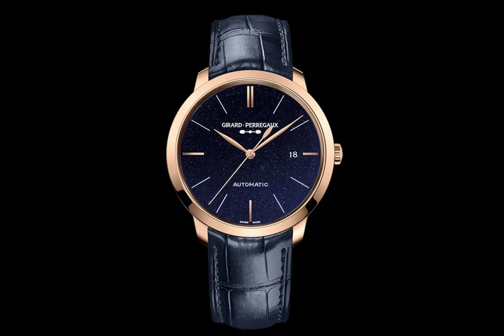 Girard-Perreguax’s 1966 Orion Trilogy Blue Pink gold cases
