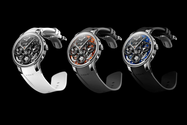  MB&F’s Legacy Machine Perpetual Evo collection 