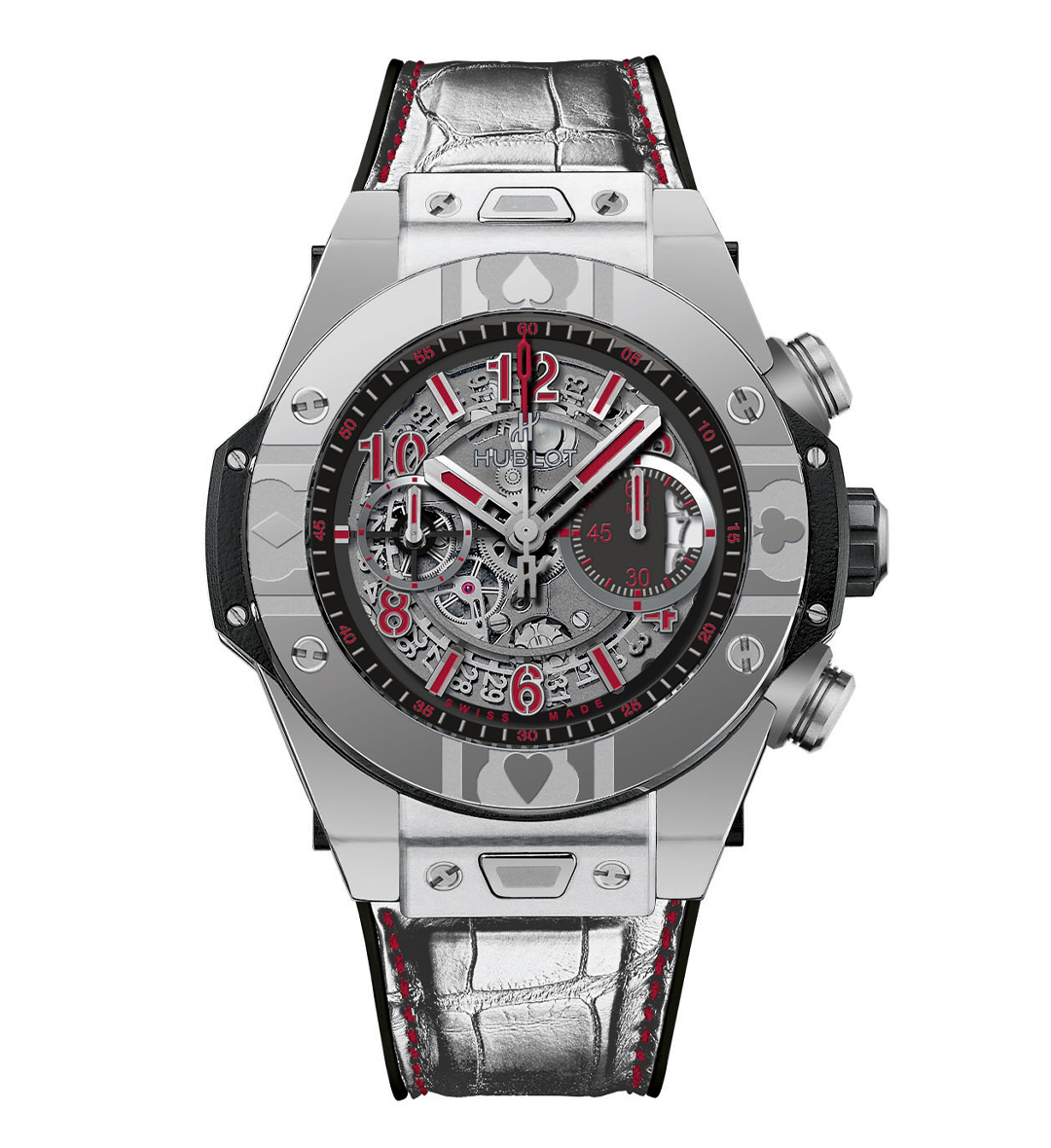 Big Bang Unico World Poker Tour Steel 45mm