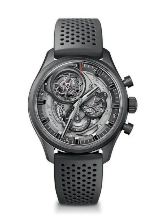 Chronomaster El Primero Tourbillon Skeleton Black Ceramic
