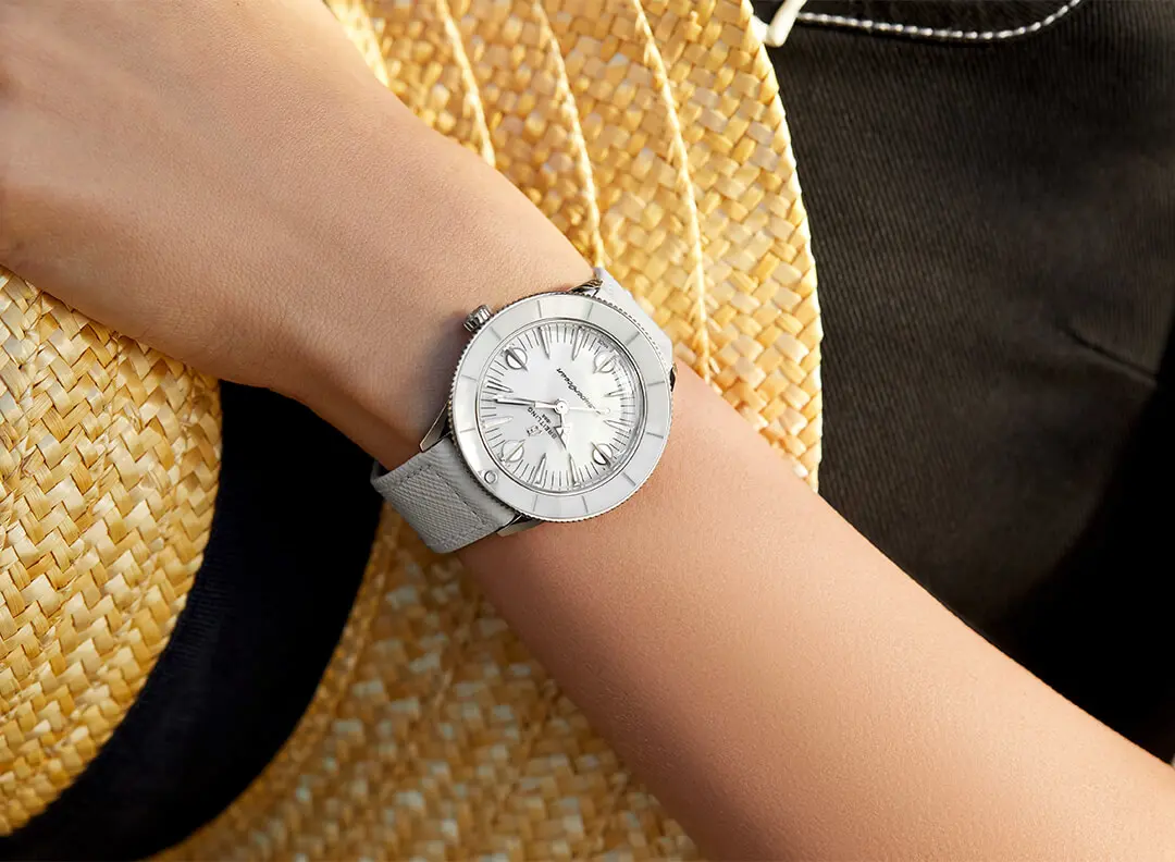 Breitling’s Superocean Heritage ’57 Pastel Paradise Capsule Collection