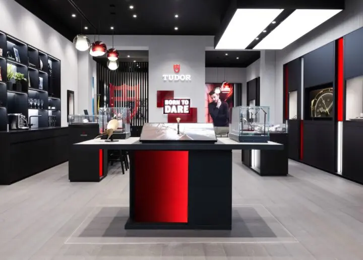 TUDOR San Diego Store Interior