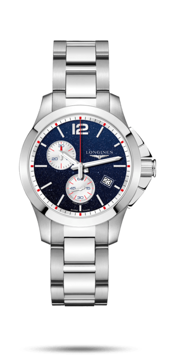 Conquest Chronograph by Mikaela Shiffrin