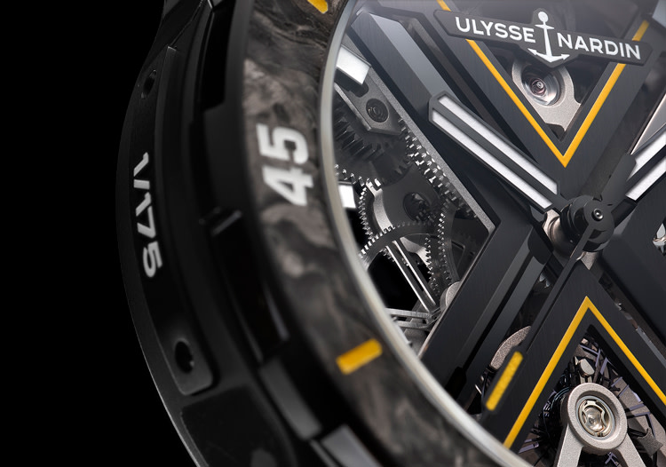 Diver X Skeleton Black