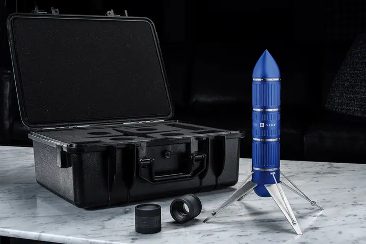 Project LpX: MB&F + Loupe System blue
