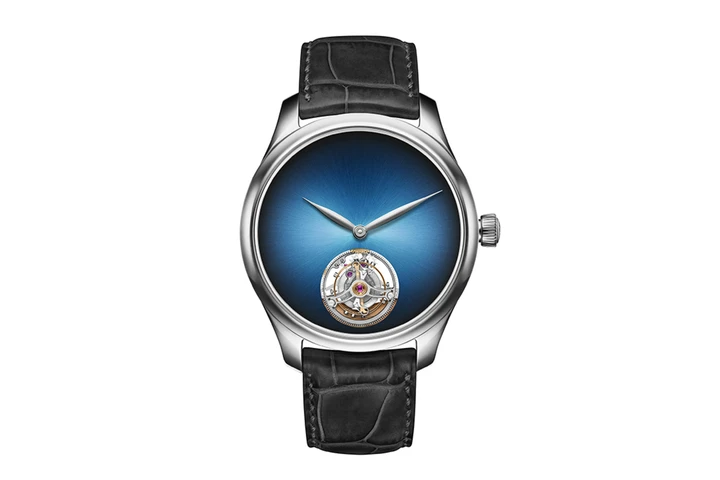 H. Moser & Cie. Endeavour Centre Seconds Concept blue fumé dial