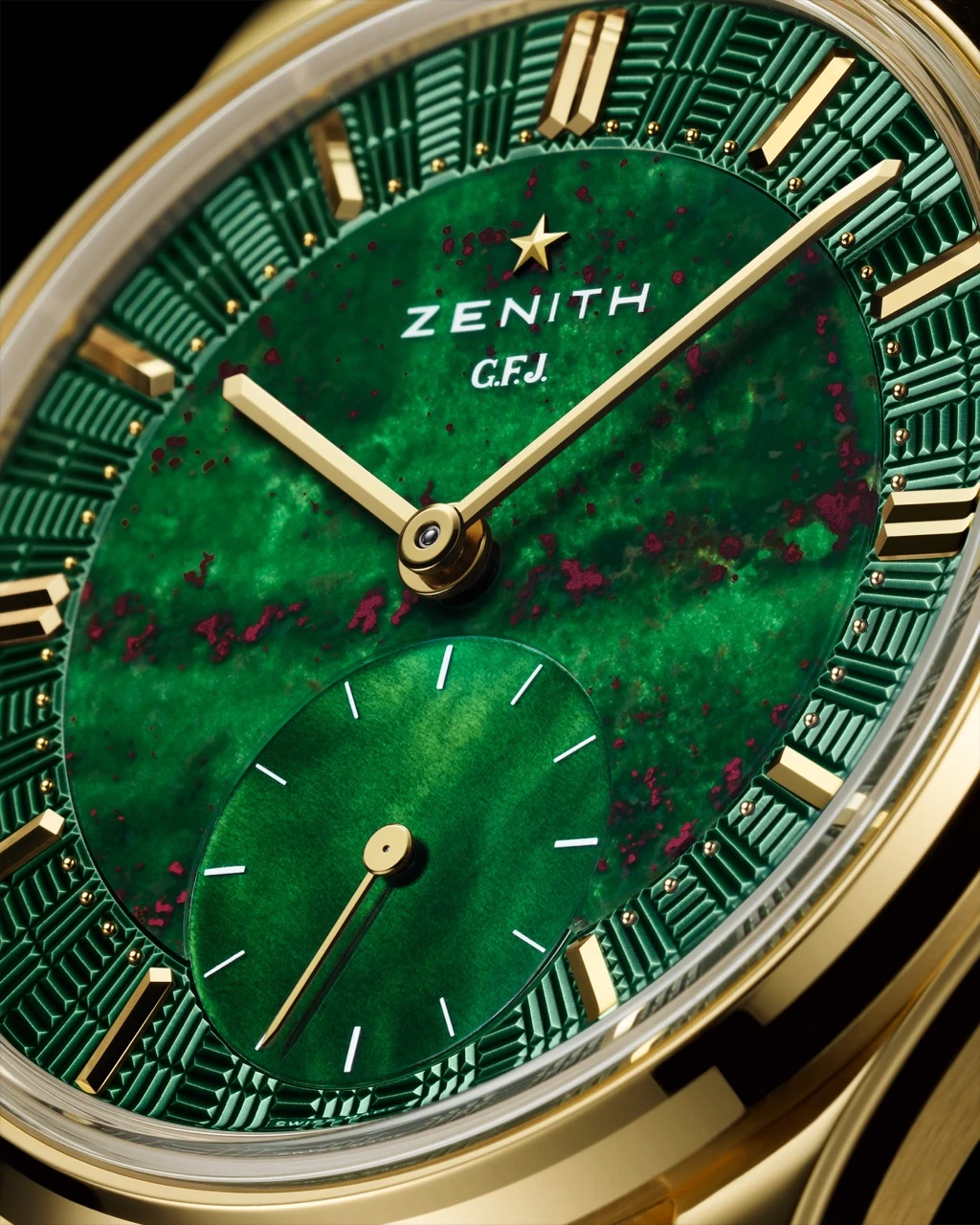 Zenith Delivers the G.F.J. Limited Edition in Bloodstone - 1