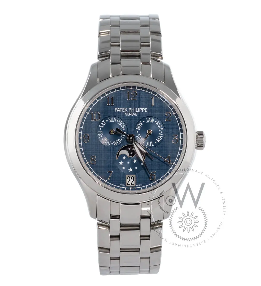 Stainless Steel Annual Calendar