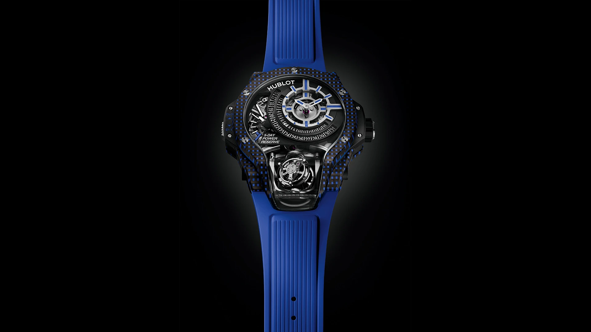 MP-09: New Coloured 3D Carbon and Its Tourbillon Bi-Axis
