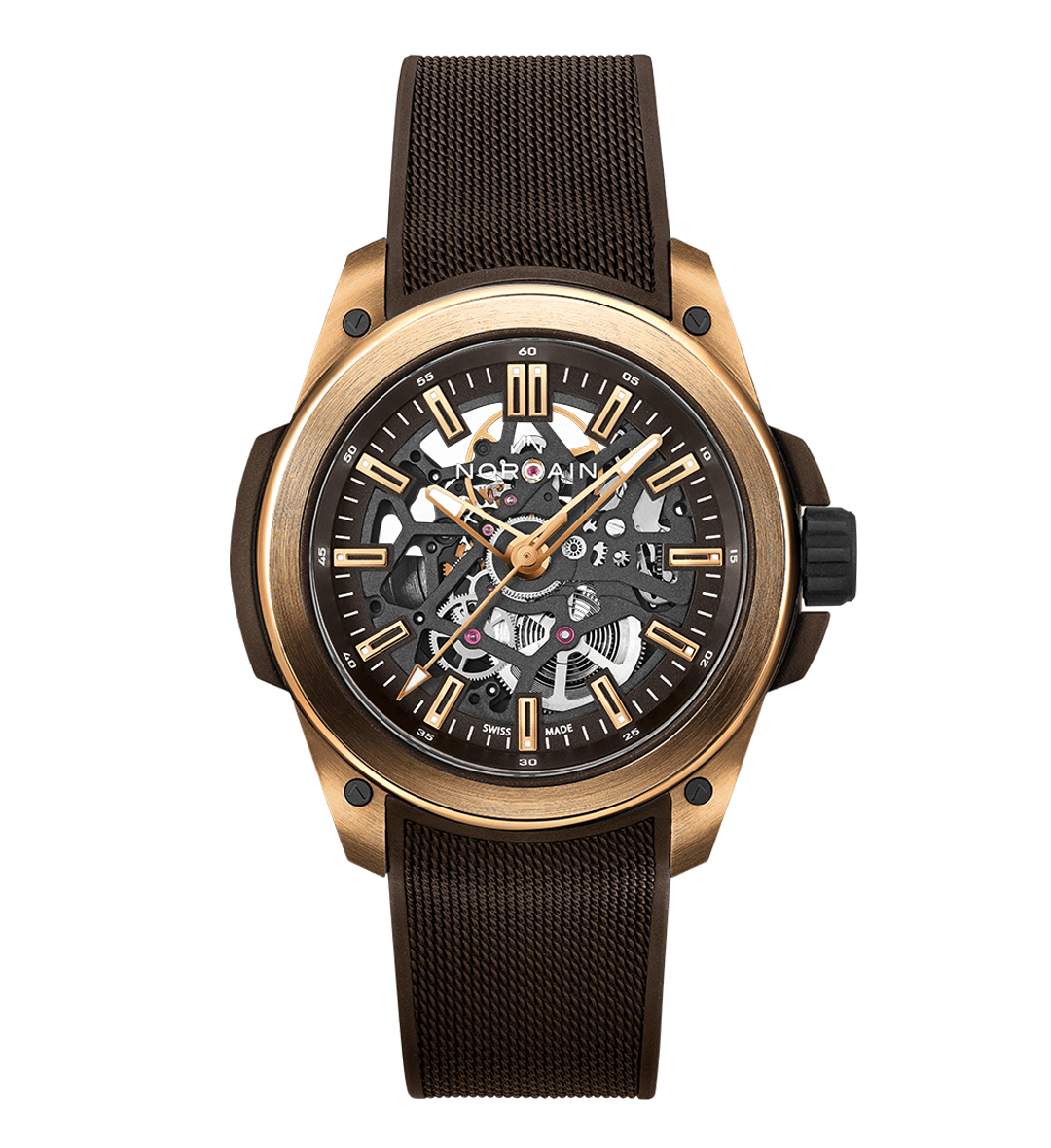 Norqain Wild ONE Skeleton 42MM Gold