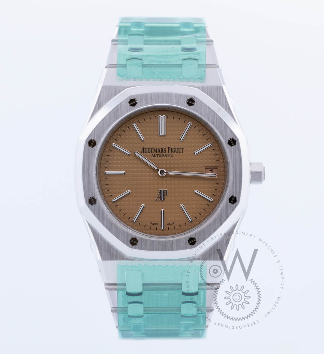 Audemars Piguet Royal Oak Jumbo Extra-Thin Pink Gold-tone dial
