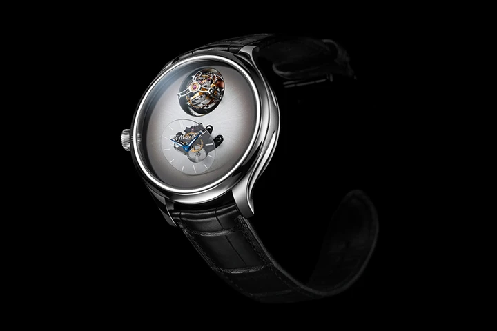  LM101 MB&F × H. Off-White fumé