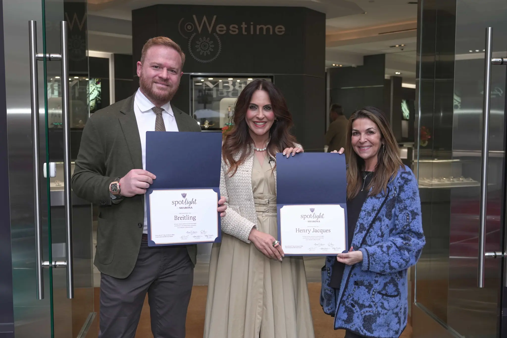 Westime Honored by the Mayor of Beverly Hills - 2