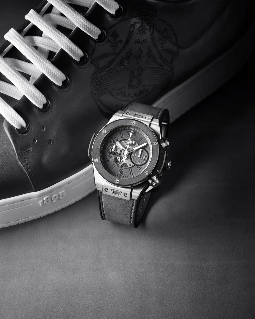 Hublot and Berluti: Big Bang Unico Berluti Aluminio