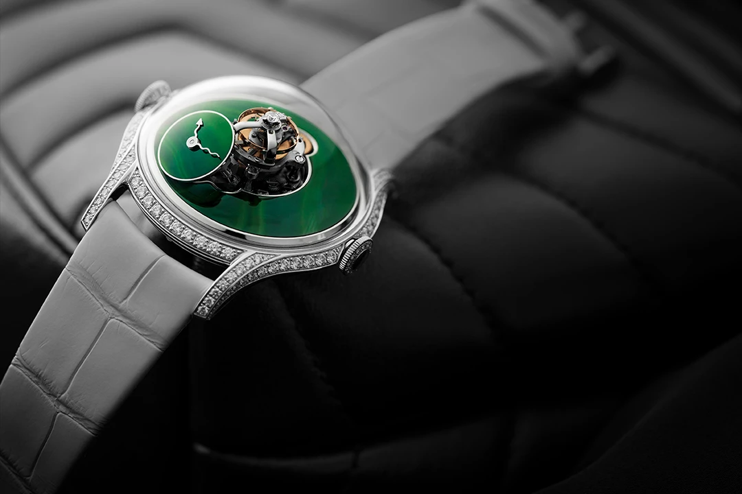 MB&F Legacy Machine FlyingT Malachite