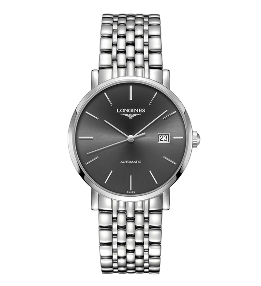 The  Elegant Collection 39mm, Grey, Stainless Steel
