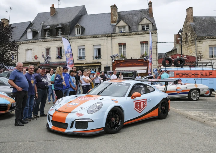 Tag Heuer X 50 Th Anniversary of The Gulf Victory in The 24 Hours of Le Mans