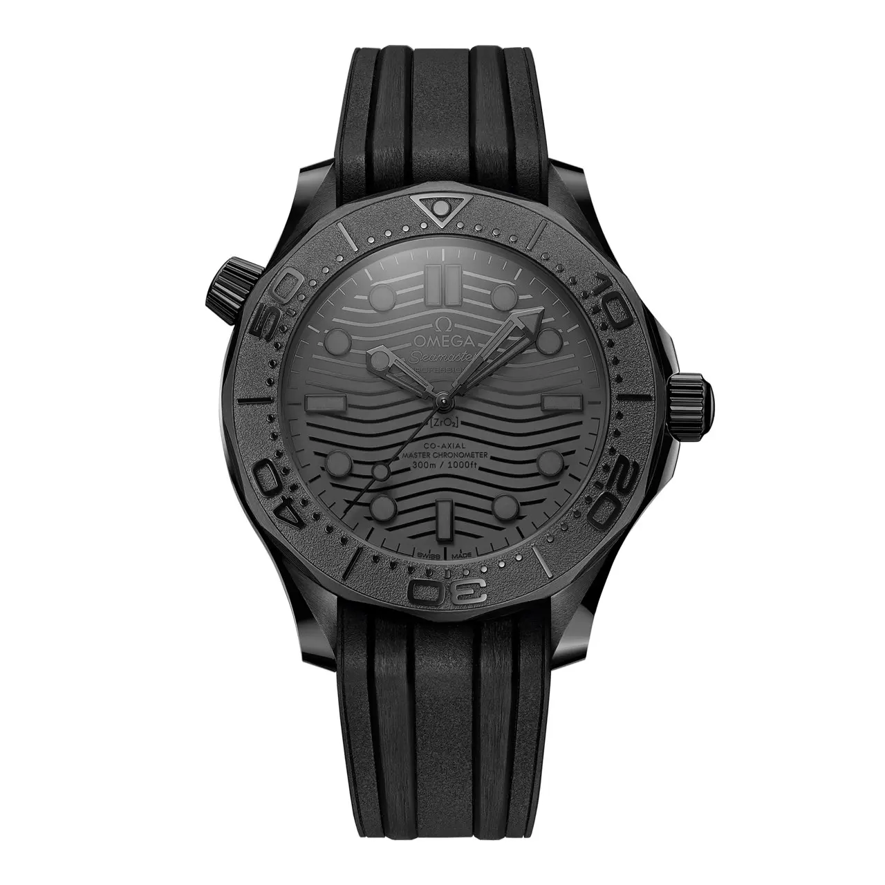 OMEGA Black Black Seamater Driver 300m
