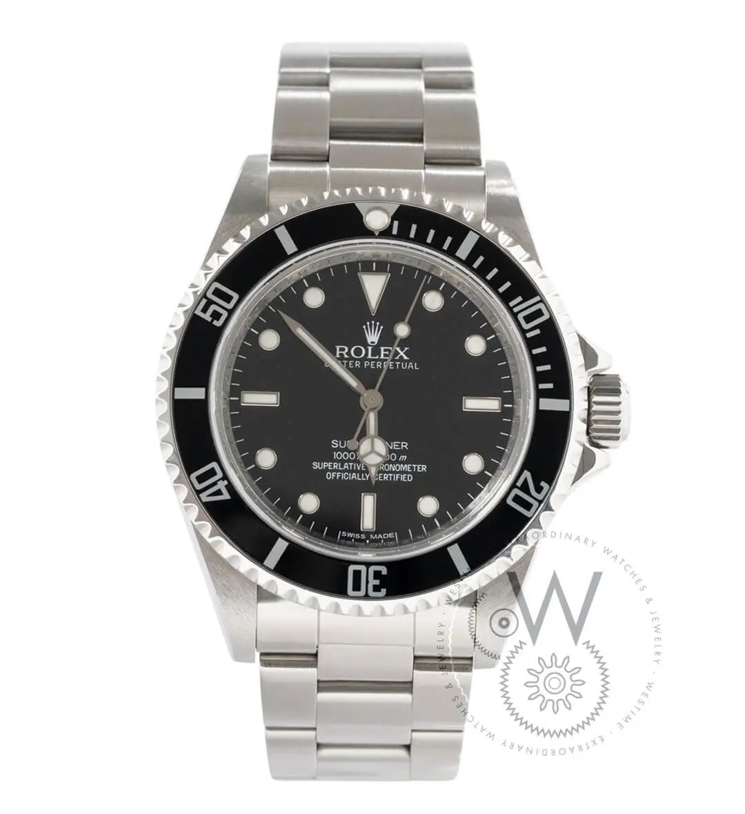 Submariner No Date Black Dial Steel 40mm