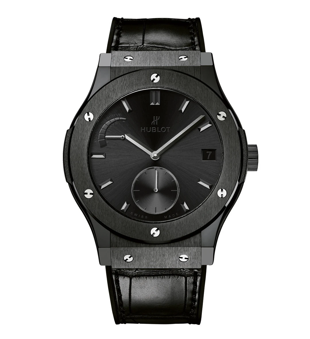 Classic Fusion Power Reserve 8 Days All Black 45mm
